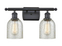 Bathroom Fixtures Two Lights by Innovations ( 405 | 516-2W-BK-G259-LED Ballston ) 