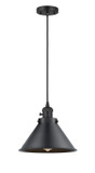 Mini Pendants Metal Shade by Innovations ( 405 | 201CSW-BK-M10-BK Franklin Restoration ) 