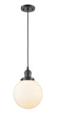 Mini Pendants Cable by Innovations ( 405 | 201C-OB-G201-8-LED Franklin Restoration ) 