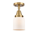 Semi-Flush Mts. Glass Down by Innovations ( 405 | 447-1C-BB-G51-LED Caden ) 