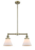 Mid. Chandeliers Glass Down by Innovations ( 405 | 209-AB-G41-LED Franklin Restoration ) 