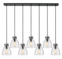 Linear/Island 4 Light + by Innovations ( 405 | 127-410-1PS-BK-G412-8SDY Downtown Urban ) 