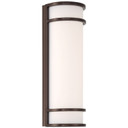 Exterior Wall Mt./Flush by Access ( 18 | 20106LEDMGEM-BRZ/ACR Cove Dual Voltage ) 