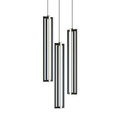 Mini Pendants 3 Light Cluster by AFX Lighting ( 162 | CSSP24L30D1BKRND3 Cass ) 