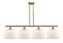 Linear/Island 4 Light + by Innovations ( 405 | 916-4I-BB-G71-L-LED Ballston Urban ) 