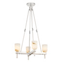 Mid. Chandeliers Glass Up by Alora ( 452 | PD338422PNAR Lucian ) 