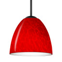 Mini Pendants Glass Down by Besa ( 74 | 1BT-7572RC-LED-BK Besa Sasha Pendant ) 