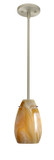 Mini Pendants Glass Down by Besa ( 74 | 1TT-4126HN-SN Pera ) 