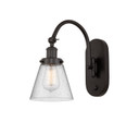 Sconces Single Glass by Innovations ( 405 | 918-1W-OB-G64 Franklin Restoration ) 
