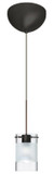 Mini Pendants Cable by Besa ( 74 | 1XC-6524EC-LED-BR Scope ) 