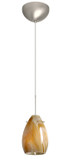 Mini Pendants Glass Down by Besa ( 74 | 1XC-1713HN-LED-SN Pera ) 