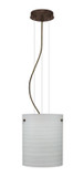 Mini Pendants Drum Shade by Besa ( 74 | 1KG-4006KR-BR Tamburo ) 