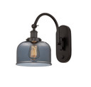 Sconces Single Glass by Innovations ( 405 | 918-1W-OB-G73-LED Franklin Restoration ) 