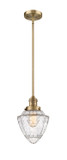 Mini Pendants Glass Down by Innovations ( 405 | 201S-BB-G664-7-LED Franklin Restoration ) 