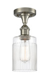 Semi-Flush Mts. Drum Shade by Innovations ( 405 | 516-1C-SN-G342 Ballston ) 