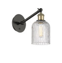 Sconces Single Glass by Innovations ( 405 | 317-1W-BAB-G559-5CL Ballston ) 