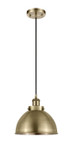 Mini Pendants Metal Shade by Innovations ( 405 | 916-1P-AB-MFD-10-AB Derby ) 
