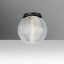 Flush Mounts Glass Down by Besa ( 74 | 461600C-LED-BK Besa Kristall 8 Ceiling ) 