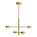 Mid. Chandeliers Glass Up by AFX Lighting ( 162 | VRNP2X4LAJUDLB Verona ) 