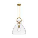 Pendants Glass Down by Alora ( 452 | PD411814AGCL Waldo ) 