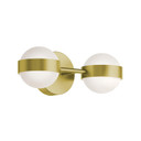 Bathroom Fixtures Two Lights by AFX Lighting ( 162 | VRNV1407LAJUDLB Verona ) 