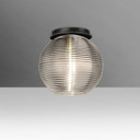 Flush Mounts Glass Down by Besa ( 74 | 461602C-LED-BK Besa Kristall 8 Ceiling ) 