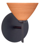 Sconces Single Glass by Besa ( 74 | 1SW-1743CH-BR Domi ) 