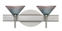 Bathroom Fixtures Two Lights by Besa ( 74 | 2SW-117691-SN Kona ) 