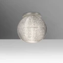 Flush Mounts Geometric/Linear by Besa ( 74 | 4616GLC-SN Besa Kristall 8 Ceiling ) 