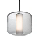 Mini Pendants Glass Down by Besa ( 74 | J-NILES10CO-LED-BK Besa Niles 10 Pendant ) 