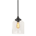 Mini Pendants Glass Down by AFX Lighting ( 162 | WMMP08MBBK William ) 