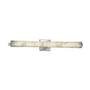 Bathroom Fixtures Cylindrical / Linear by Justice Designs ( 102 | ALR-8685-CROM Alabaster Rocks ) 