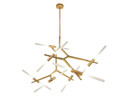Large Chandeliers Geometric/Linear by Avenue Lighting ( 192 | HF8060-14-BB San Vicente Blvd. ) 