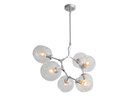 Mid. Chandeliers Glass Down by Avenue Lighting ( 192 | HF8070-CH Fairfax Ave. ) 