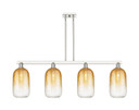Linear/Island 4 Light + by Innovations ( 405 | 716-4I-PN-G482-7AM Arcadia ) 
