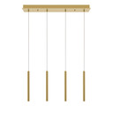 Linear/Island 4 Light + by AFX Lighting ( 162 | ELIP01L30UDSBLNR4 Eli ) 