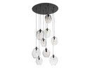 Large Chandeliers Glass Shade by Avenue Lighting ( 192 | HF8149-DBZ-CL Sonoma Ave. ) 