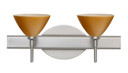 Bathroom Fixtures Two Lights by Besa ( 74 | 2SW-1743OK-SN Domi ) 