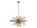 Mid. Chandeliers Starburst by Avenue Lighting ( 192 | HF8202-AB Palisades Ave. ) 