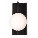 Sconces Single Glass by AFX Lighting ( 162 | GATS0610L30D1BK Gates ) 
