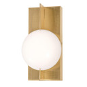 Sconces Single Glass by AFX Lighting ( 162 | GATS0610L30D1SB Gates ) 