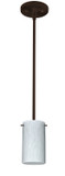 Mini Pendants Glass Down by Besa ( 74 | 1TT-440419-MED-BR Stilo ) 