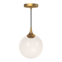 Pendants Glass Down by Alora ( 452 | PD505108AGOP Nouveau ) 