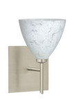 Sconces Single Glass by Besa ( 74 | 1SW-177919-SN-SQ Mia ) 