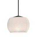 Mini Pendants Glass Down by Besa ( 74 | 1XT-KENOWH-LED-BK Besa Keno Pendant ) 