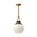 Pendants Glass Down by Alora ( 452 | PD520512AGOP Copperfield ) 