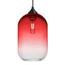 Mini Pendants Glass Down by Besa ( 74 | J-OMEGA12RD-BK Besa Omega 12 Pendant ) 