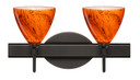 Bathroom Fixtures Two Lights by Besa ( 74 | 2SW-1779HB-BR Mia ) 
