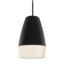 Mini Pendants Glass Down by Besa ( 74 | J-ABU12BK-BK Besa Abu 12 Pendant ) 
