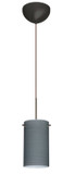 Mini Pendants Glass Down by Besa ( 74 | 1XC-4404TN-BR Stilo ) 